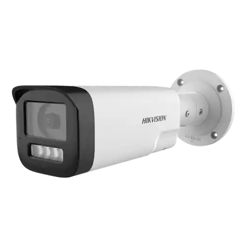 Camera analogHD 4K, lentila 2.8mm, IR 80m, WL 80m, Audio over coaxial - HIKVISION DS-2CE19U0T-LTS-2.8mm Preț mic