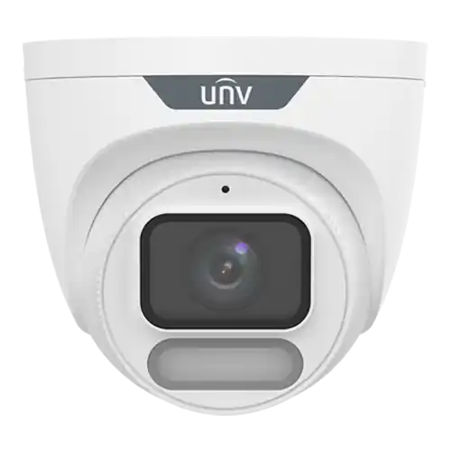 Camera supraveghere IP 4MP, Wise-ISP, ColorHunter, lentila 2.8mm, WL 30m, Microfon, color 24/7 - UNV IPC3624LE-ADF28K-WP Ofertă de sezon