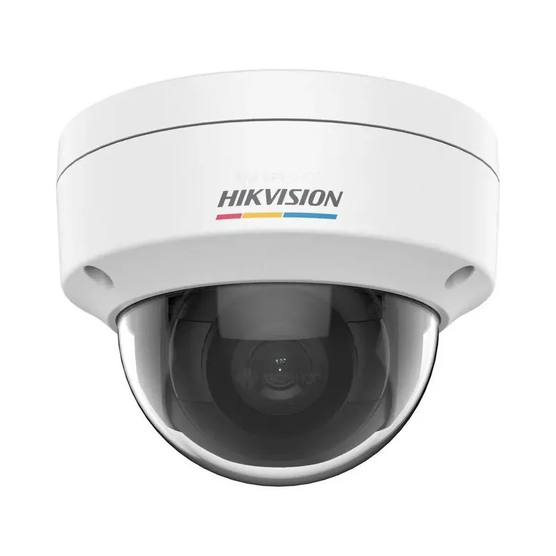 Camera supraveghere IP exterior ColorVu Dome 2 MP 2.8 mm PoE Hikvision DS-2CD1127G0 Reduceri