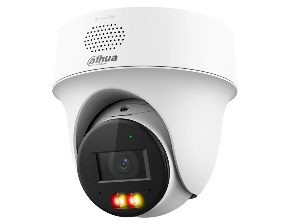 Camera supraveghere Dahua IPC-PT1439H-PV-0280B, 4MP 2K, 2.8mm, rotire si inclinare din aplicatie, iluminare duala, audio bidirectional, PoE, IP66 Reducere de preț