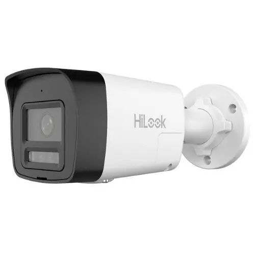 Camera supraveghere IP Hikvision HiLook IPC-B180HA-LUF/SL, 8MP, 2.8mm, Smart Hybrid Light, microfon, difuzor, slot card, PoE, IP67 Cel mai bun preț