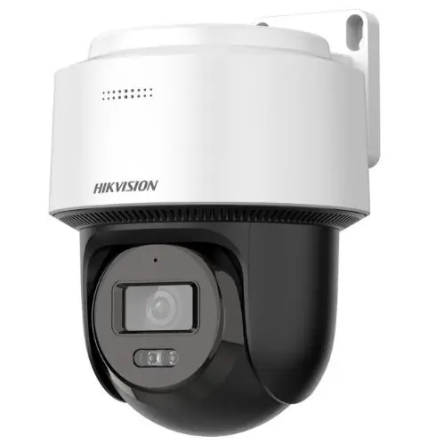 Camera IP PT 2MP Hikvision, Smart Hybrid Light, Auto-tracking Lite, Microfon, Difuzor, Slot Card, Lentila 4mm, PoE, IR 30m, Lumina Alba 30m - DS-2DE2C200MWG-E(4mm) Transport gratuit