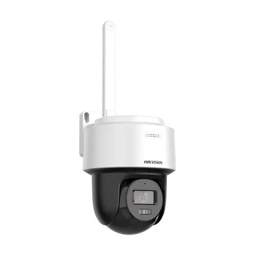 Transport gratuit Camera rotativa Wi-Fi IP, 4MP, lentila 2.8mm, IR 25m, WL 25m, Audio, AutoTracking Lite - HIKVISION DS-2DE2C400MWG-W-2.8mm