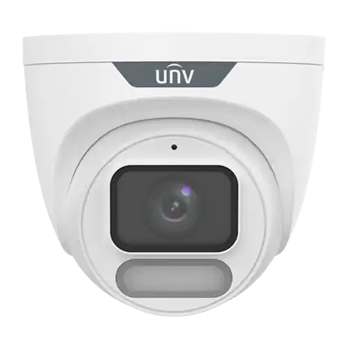 Camera IP Wise-ISP, ColorHunter, 8MP, lentila 2.8mm, DualLight, Microfon, PoE, color 24/7 - UNV IPC3628LE-ADF28K-WP Reducere de preț