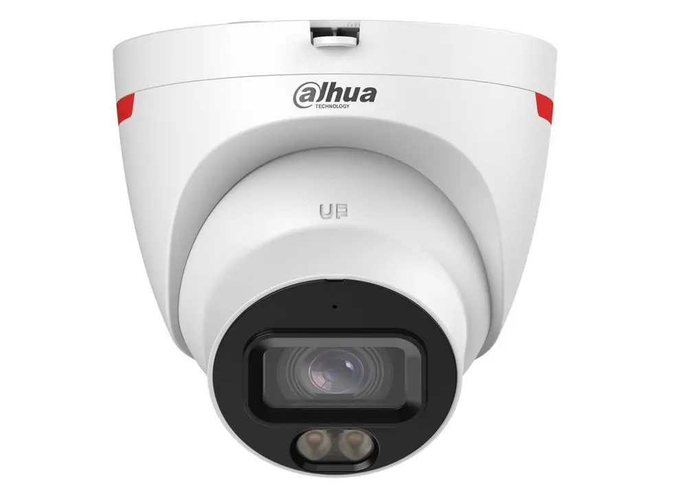 Camera IP Dahua, 2MP, lumina calda 30m, WizSense, microfon, detectare anomalii, IP67 - IPC-HDW2249T-S-LED-0280B-PRO Plată sigură