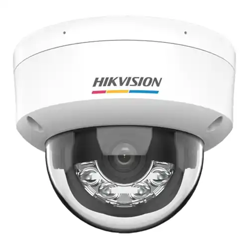 Vezi acum Camera supraveghere IP 4MP Dual Light IR 30m WL 30m microfon PoE ColorVu - Hikvision - DS-2CD1147G2H-LIU-2.8mm
