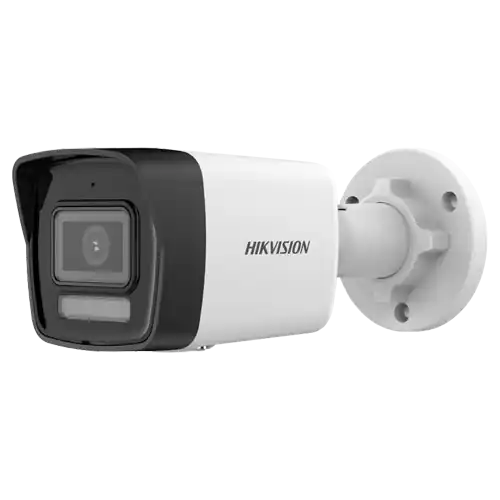 Camera supraveghere IP, 4MP, lentila 2.8mm, IR 30m, WL 30m, Microfon - Hikvision DS-2CD1043G2-LIU-2.8mm Plată securizată