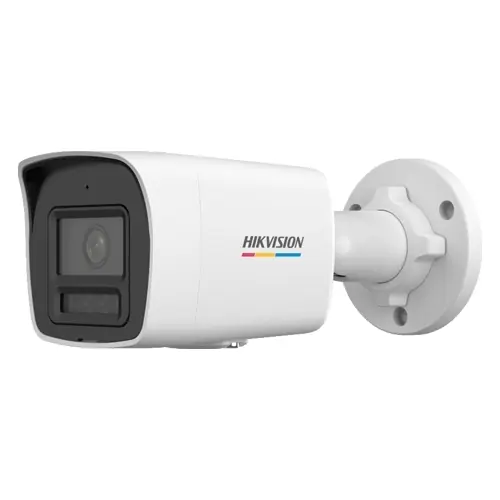 Camera supraveghere IP 6MP Dual Light IR 30m WL 30m microfon PoE ColorVu - Hikvision - DS-2CD1067G2H-LIU-2.8mm Plată securizată