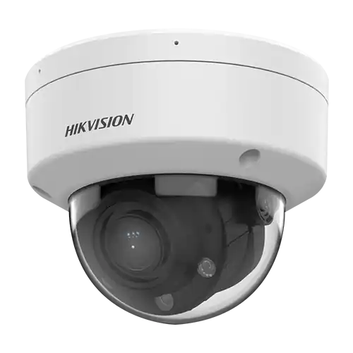 Camera IP 2MP, lentila VF 2.8 - 12 mm, Smart Hybrid Light, IR 30m, WL 30m, Microfon, IK08 - Hikvision DS-2CD1723G2-LIZU(2.8-12mm) Doar azi