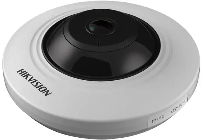 Camera supraveghere IP Fisheye 3MP IR 8m PoE card - Hikvision - DS-2CD2935FWD-I Expediere rapidă