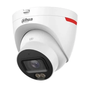 Camera IP Dahua, WizSense, 4K 8MP, ColorWiz, lumina alba 30m, lentila 2.8mm, microfon, slot microSD, PoE, IP67 - IPC-HDW2849T-S-LED-0280B-PRO Super ofertă