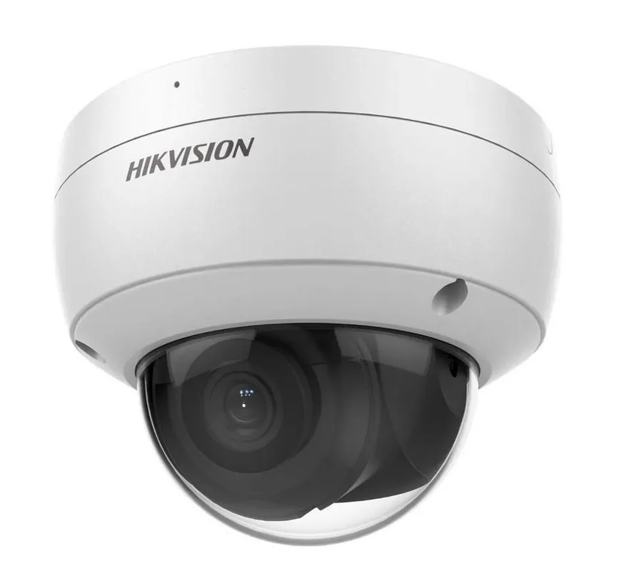 Camera supraveghereIP Hikvision AcuSense DarkFighter lentilă 2.8 mm, 4 MP, PoE, IR 30M slot card, microfon Hikvision DS-2CD2146G2H-ISU Retur gratuit