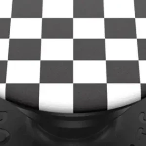 Suport Popsocket Checker Negru-Alb Plată sigură