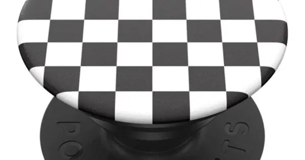 Suport Popsocket Checker Negru-Alb Plată sigură