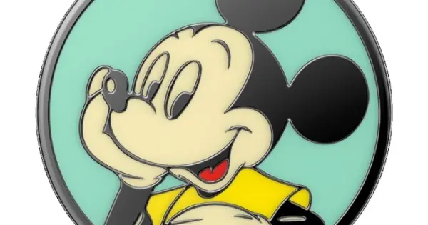 Reducere Suport PopSocket PopGrip cu Licenta Metalic Mickey Mouse 80s, Disney