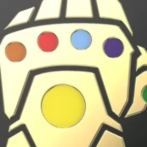 Suport Popsockets PopGrip Enamel Infinity Gauntlet Colorat Reducere extra