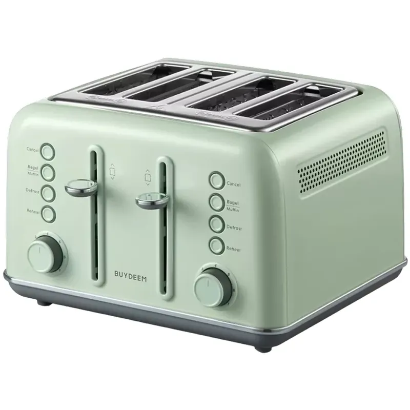 BUYDEEM DT640E-CG/EU prăjitor de pâine 4 felii 1800W verde Cumpără online