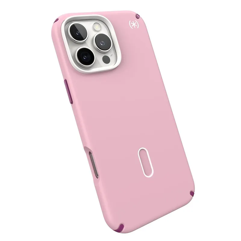SPECK Presidio2 Pro ClickLock MagSafe backplate iPhone 16 Pro Max roz Plată sigură