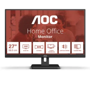 Monitor AOC E3 Q27E3UAM, 68,6 cm (27"), 2560 x 1440 Pixel, Quad HD, 4 ms, Negru Preț redus