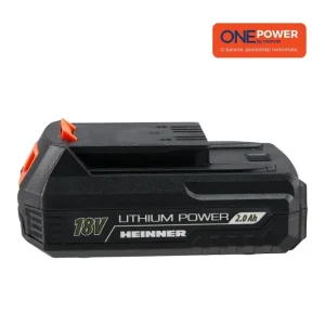 Acumulator Heinner HR-LAC001, 18 V, 2 Ah, tehnologie OnePower Bestseller