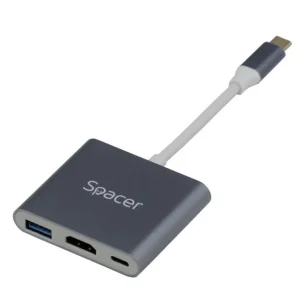Ofertă specială Compatibil cu brand - universal Conectare docking la PC/NB - USB Type-C Porturi USB - USB 3.0 (USB 3.1 gen 1) x 1, USB Type-C x