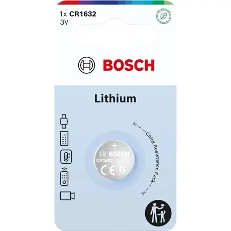 Promoție BOSCH CR1632 baterie buton (CR) 1buc