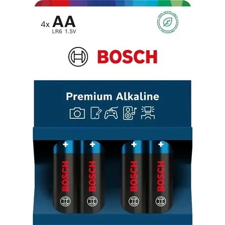 Doar azi BOSCH Premium alcalin creion element (AA) 4buc