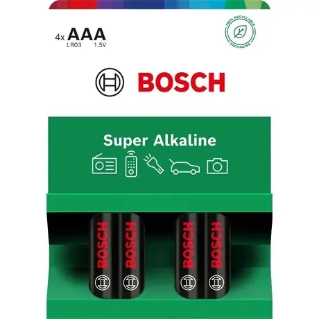 Premium BOSCH Super alcalin mikro creion element (AAA) 4buc