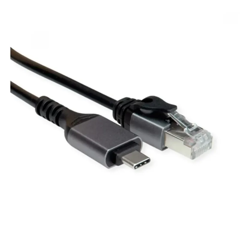 Cel mai bun preț VALUELINE 12.99.1168-10 Összekötőkábel USB-C RJ45 1Gbps 3m negru