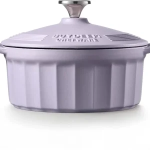 Premium BUYDEEM CP521 emailat fontă holland cuptor vas 2.9L Lila