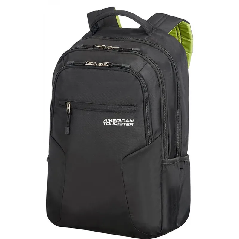 AMERICAN TOURISTER Urban Groove Laptop rucsac 15.6" negru-verde Cumpărături sigure