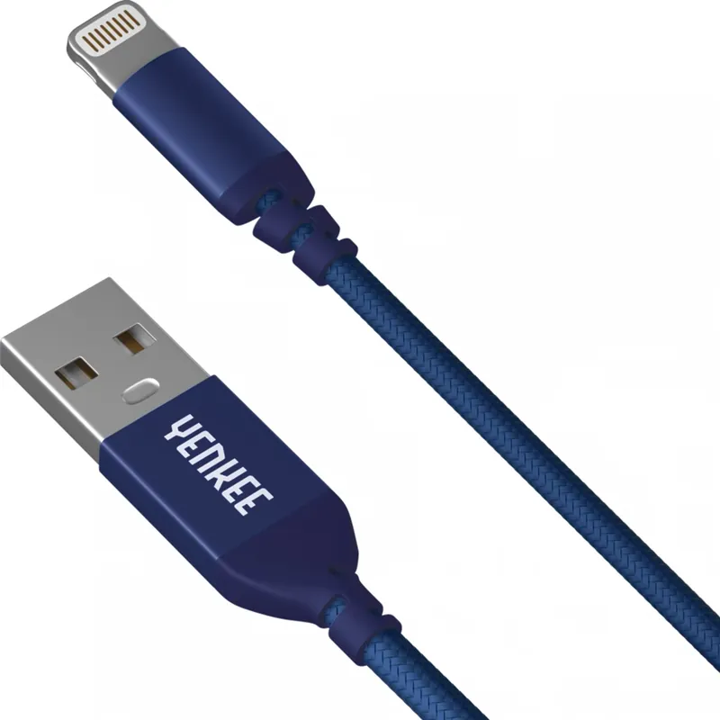 YENKEE USB Lightning Încărcător/date Albastru 1m YCU 611 BE Premium
