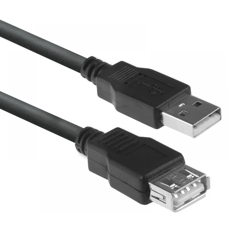 ACT CONNECTIVITY USB prelungitor Negru 1.8m AC3040 Preferatul clienților