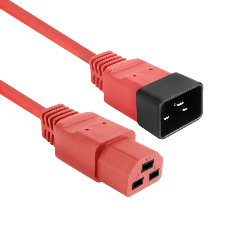 ACT CONNECTIVITY IEC Nutriție roșu 2m AK5362 Bestseller