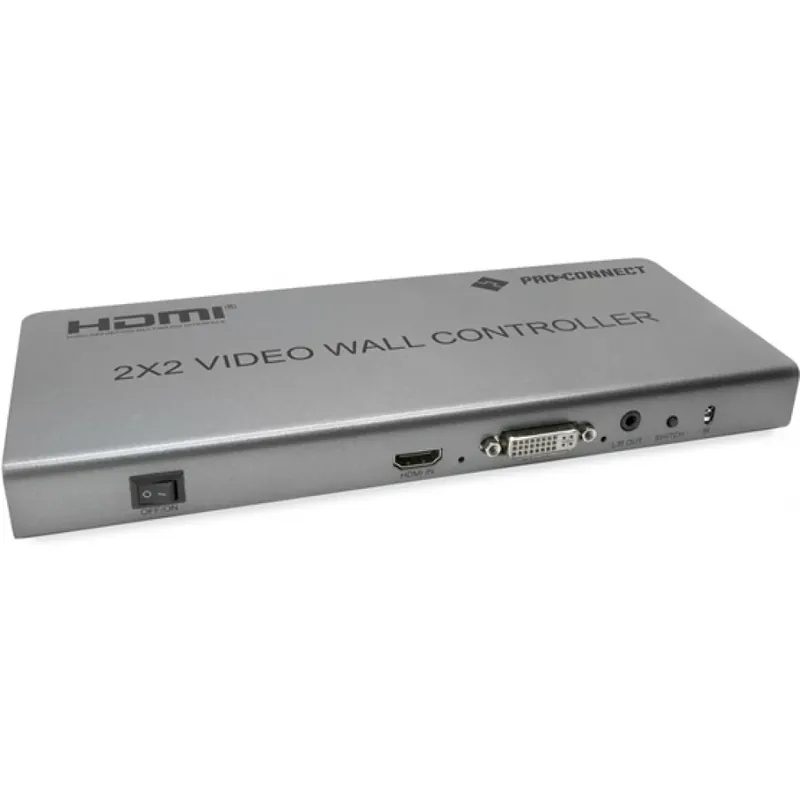 PROCONNECT Perete video controler 2x2 4xHDMI out HDMI in DVI in Loop out RS232 IR FHD Cumpără acum
