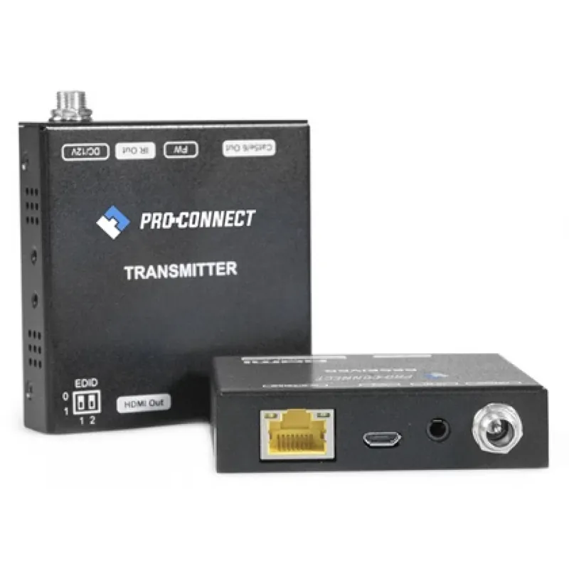 PROCONNECT Extender HDMI 2.0 Over LAN Cat6 Infra 4k@60Hz 70m-ig Reducere specială