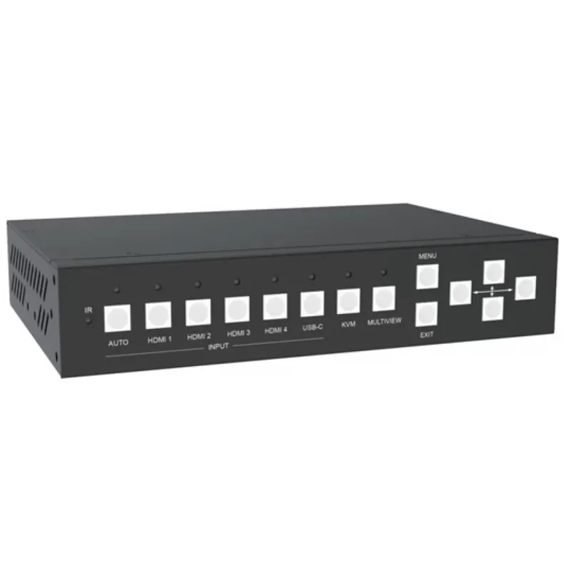Chilipir PROCONNECT Prezentațional switch și KVM Dual HDMI