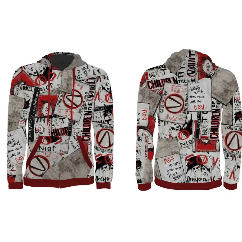 GAYA Borderlands 3 Propaganda Hooded pulover S-es mărime Livrare rapidă