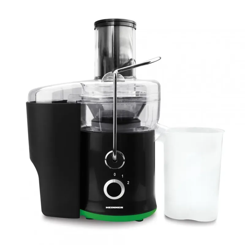 HEINNER Centrifugă fructe 2 treaptă de viteze 0.5L-1.5L 600W negru HSF-600BK Ofertă specială