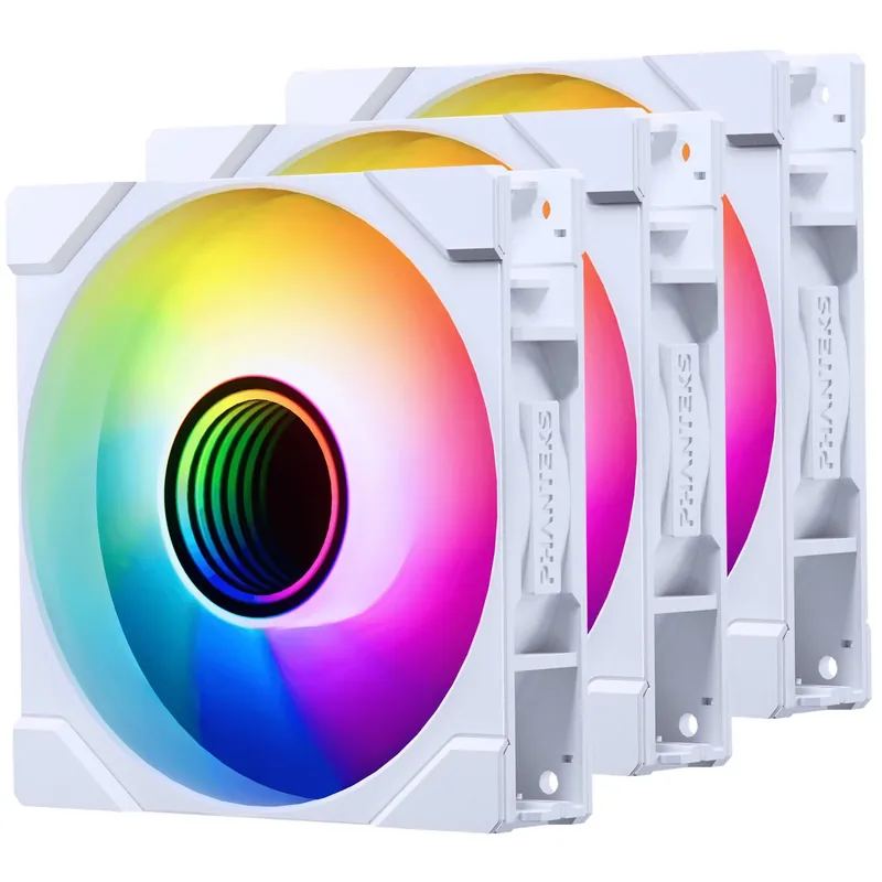PHANTEKS M25G2-120 D-RGB inversa légáramlás 3 bucăţi set alb Discount