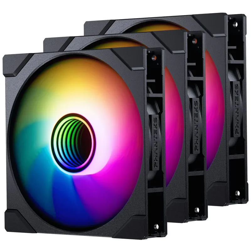 Reducere de preț PHANTEKS M25G2-140 D-RGB inversa légáramlás 3 bucăţi set negru