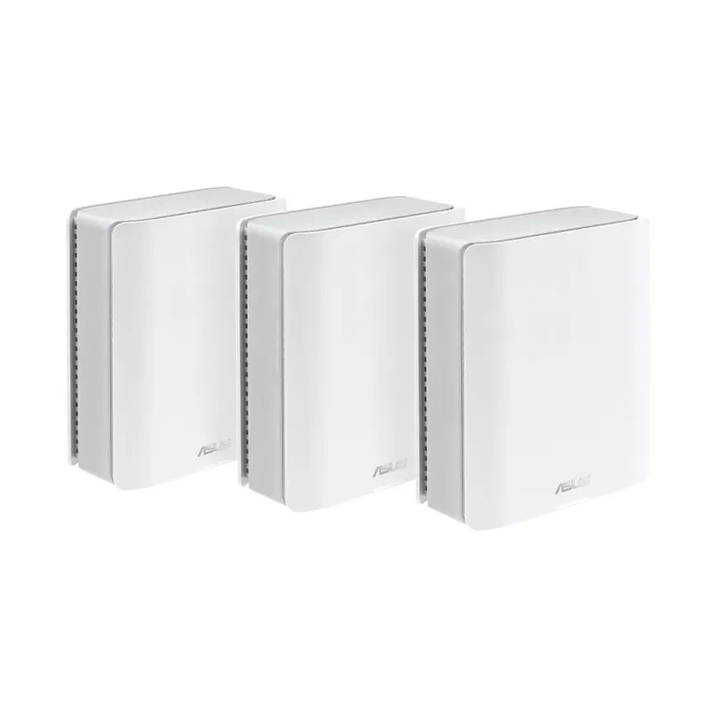 ASUS ZenWiFi BT10 BE18000 Tri Band WiFi 7 Mesh Router alb 3buc Retur gratuit