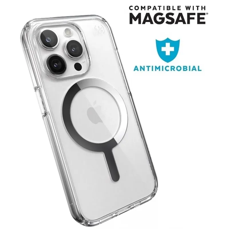 Ofertă specială SPECK Presidio Perfect Clear MagSafe Case iPhone 15 Pro transparent