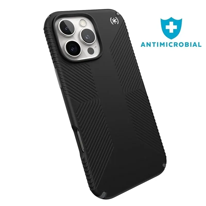 SPECK Antimicrobal backplate iPhone 16 Pro Max negru Preț mic