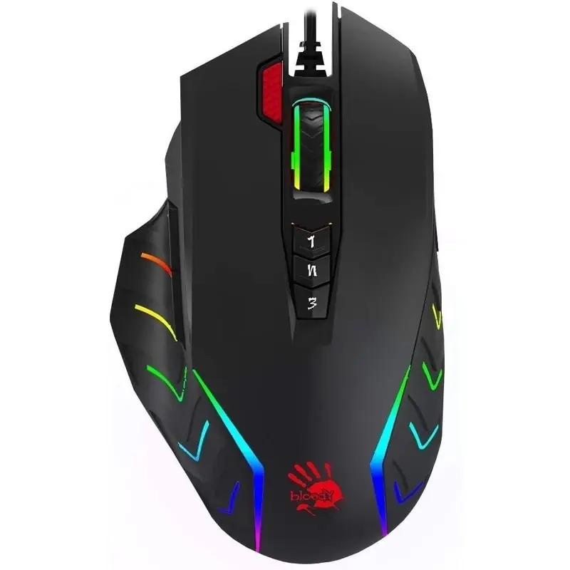 A4TECH Bloody J95 RGB negru Plată securizată