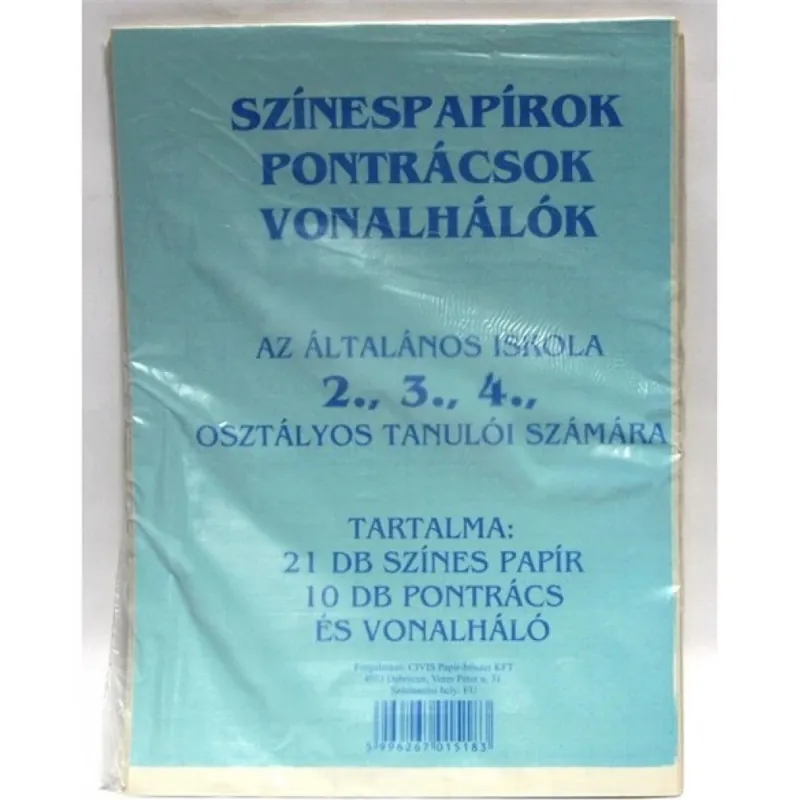 2-4. clasă color papírkészlet Preț redus