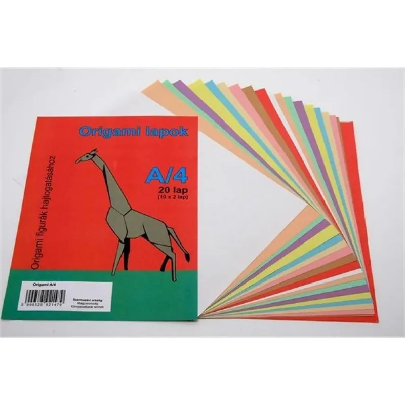 A4 20ív origami lap Popular