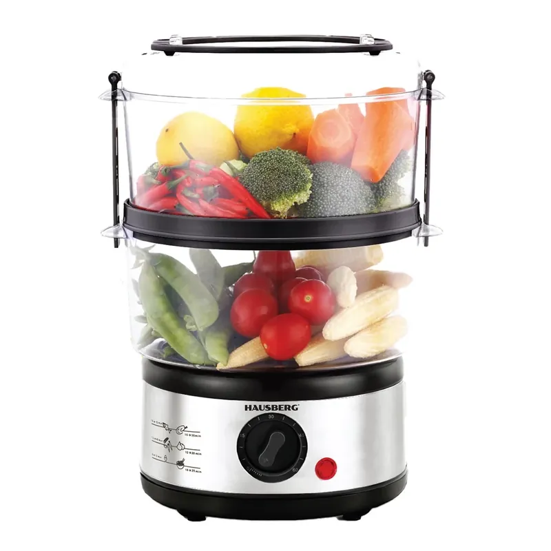 Ieftin HAUSBERG HB-1350 Ételfőző mașinărie 400W 4.8L inoxidabil acélház