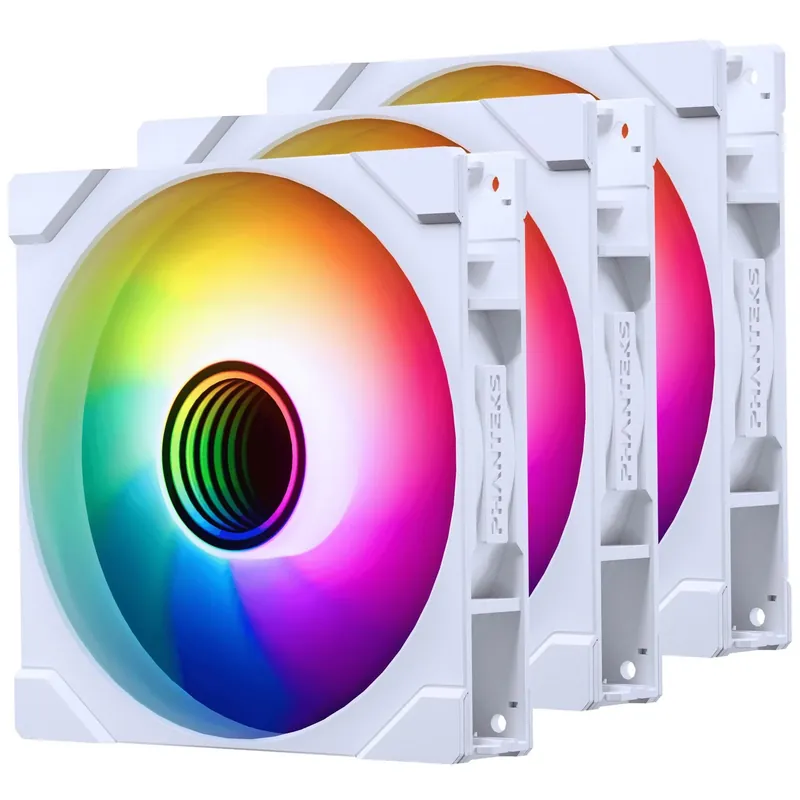 Expediere rapidă PHANTEKS M25G2-140 D-RGB inversa légáramlás 3 bucăţi set alb