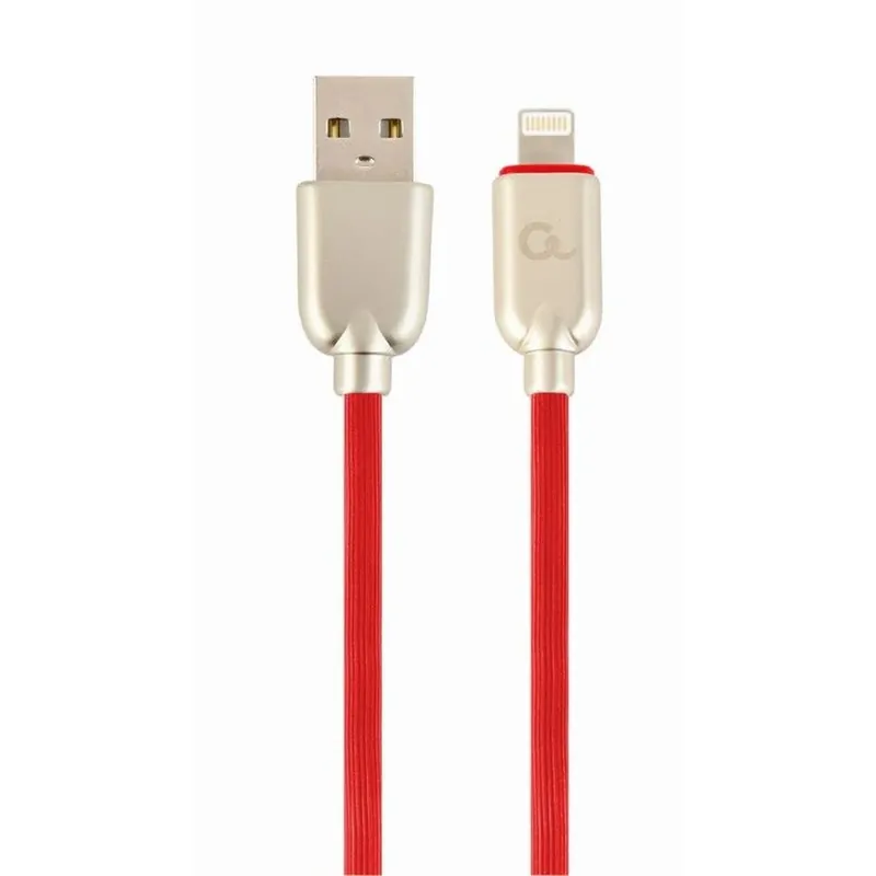 GEMBIRD USB Lightning Încărcător/cablu date roșu 2m CC-USB2R-AMLM-2M-R Preț mic